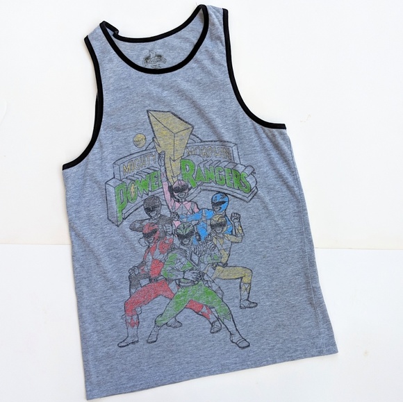 Mighty Power Rangers Retro Tank Top - Picture 5 of 5